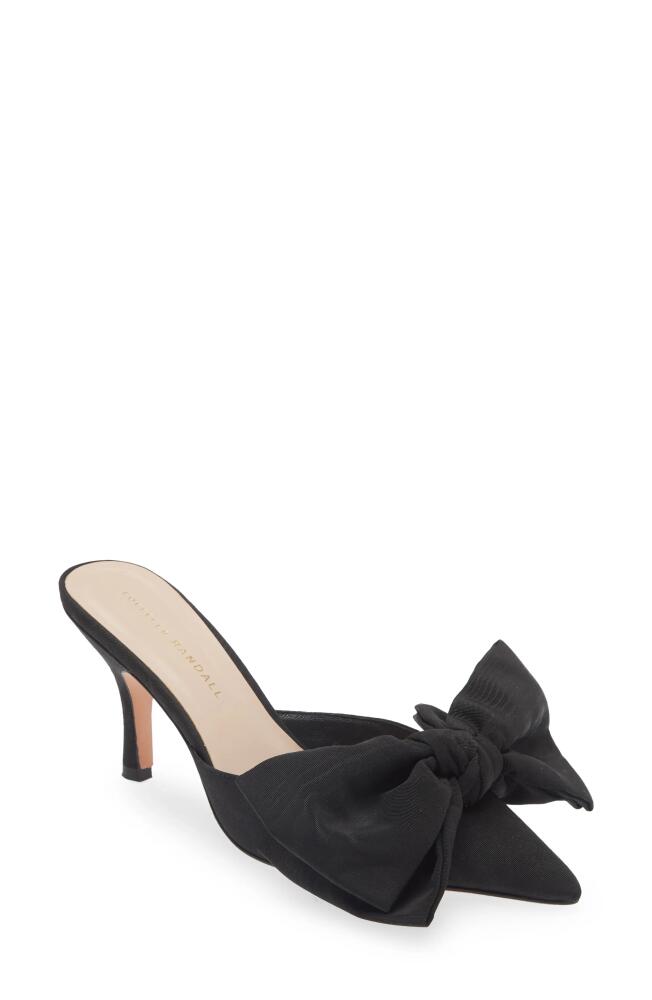 Loeffler Randall Margot Knotted Bow Pointed Toe Mule in Black Cover