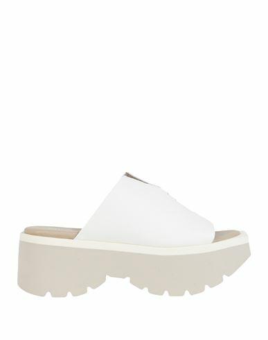 Patrizia Bonfanti Woman Sandals White Leather Cover