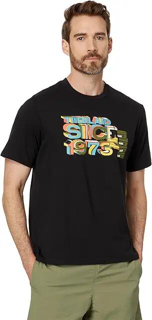 Timberland Since 73 Graphic Tee (Black) Men's T Shirt Cover