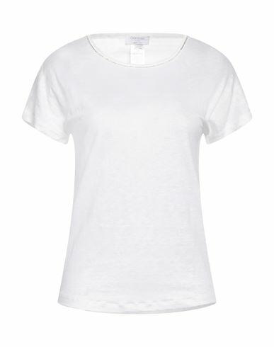 Gran Sasso Woman T-shirt White Linen Cover