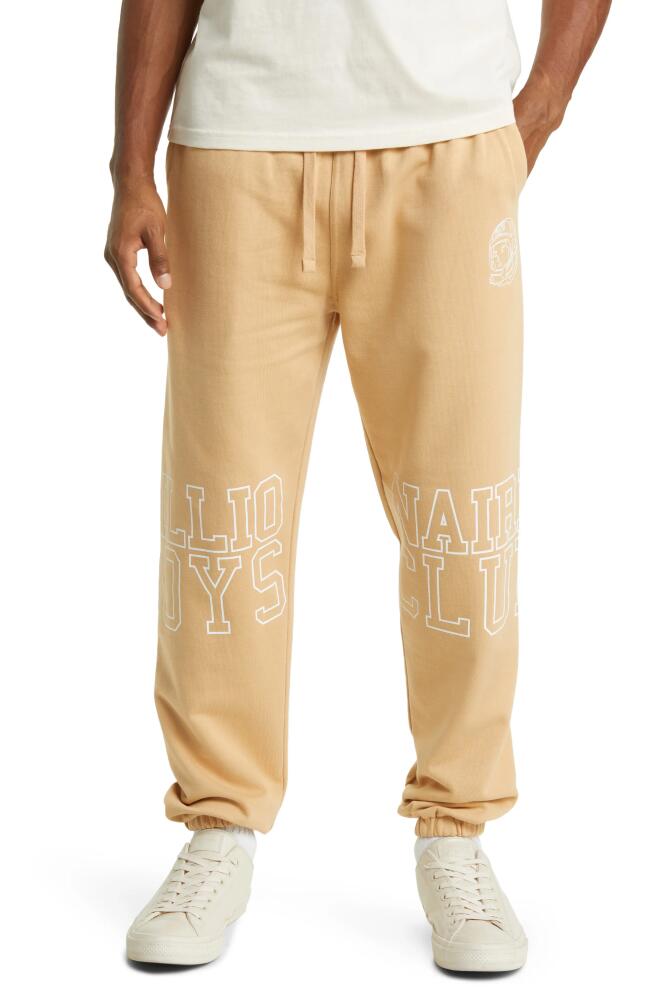 Billionaire Boys Club Academic Graphic Sweatpants in Latte Cover