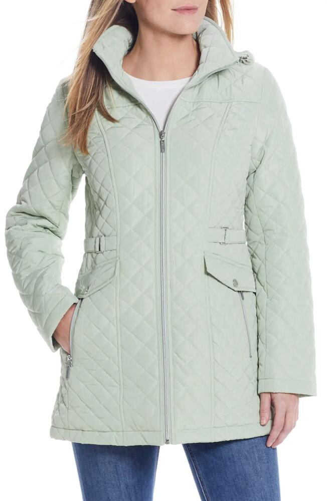 Gallery Quilted Jacket in Celery Cover