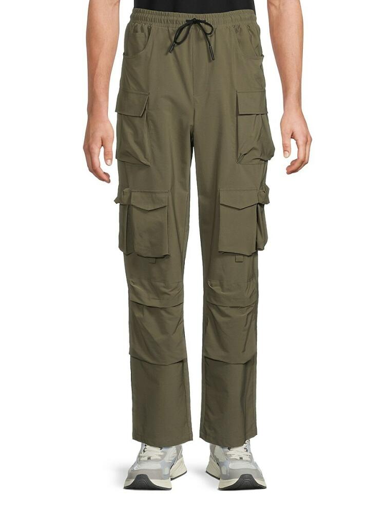 American Stitch Men's Relaxed Cargo Pants - Olive Cover