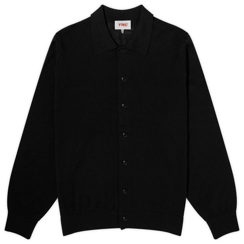 YMC Men's Rat Pack Cardigan in Black Cover