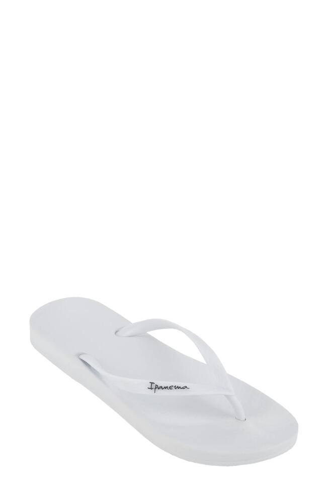 Ipanema Ana Colors Flip Flop in White /White Cover