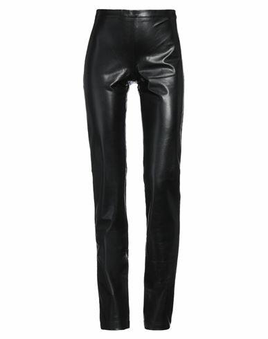 Angelo Marani Woman Pants Black Polyamide, Polyurethane Cover