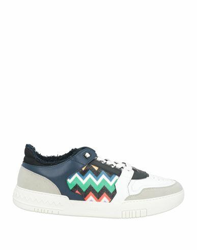 Missoni Man Sneakers White Textile fibers Cover