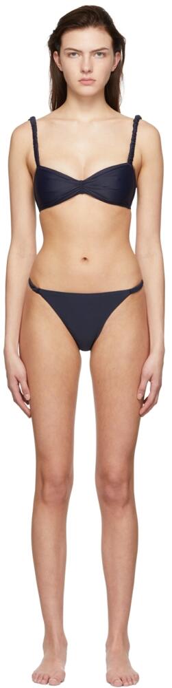 Diotima SSENSE Exclusive Navy Nylon Bikini Cover