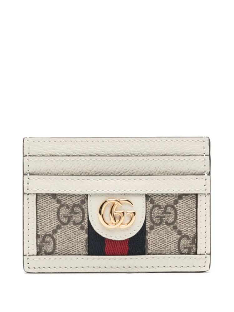 Gucci Ophidia GG card holder - Neutrals Cover