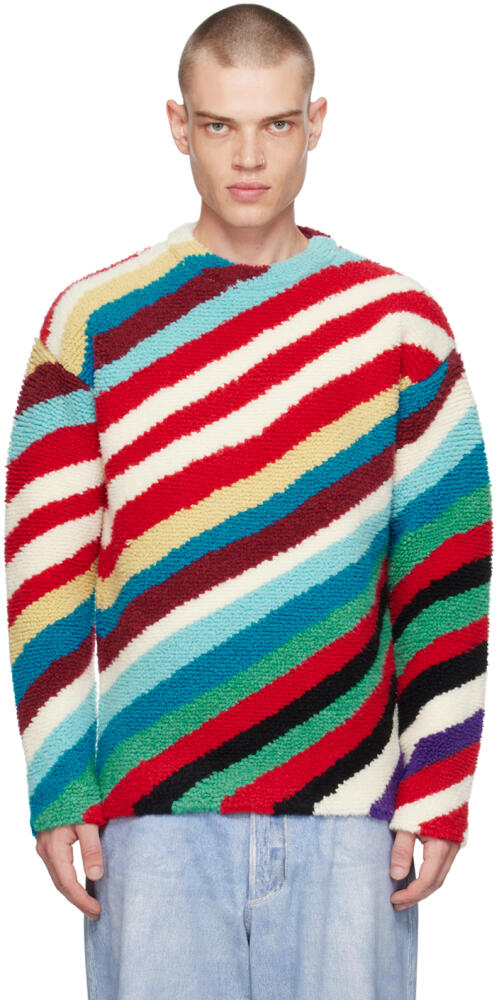 Bottega Veneta Multicolor Striped Sweater Cover