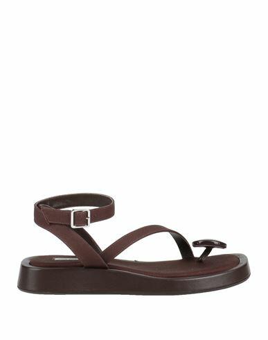 Gia / Rhw Woman Thong sandal Cocoa Textile fibers Cover