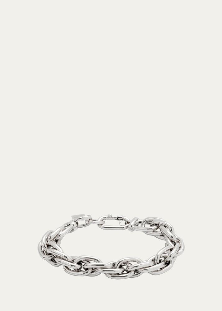 Lauren Rubinski 14k White Gold Small Multilink Chain Bracelet Cover