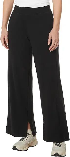 PACT Airplane Wide Leg Pants (Black) Women's Clothing Cover