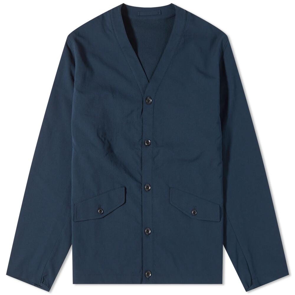 Nanamica Men's ALPHADRY Cardigan in Navy Cover