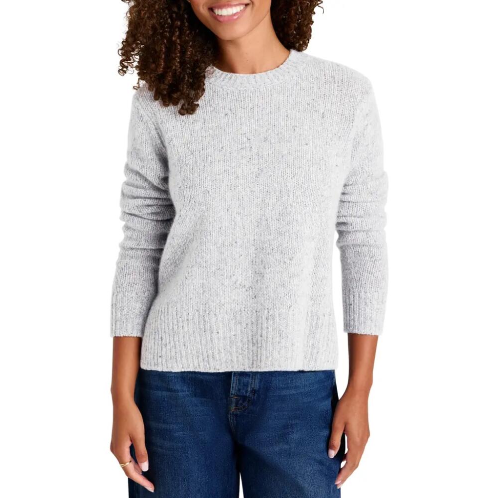 Splendid Heathered Cashmere Sweater in Ice Heather Grey Cover