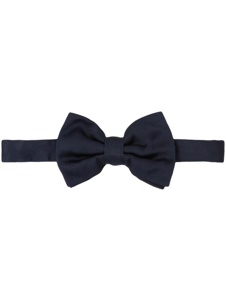 Prada silk bow tie - Blue Cover