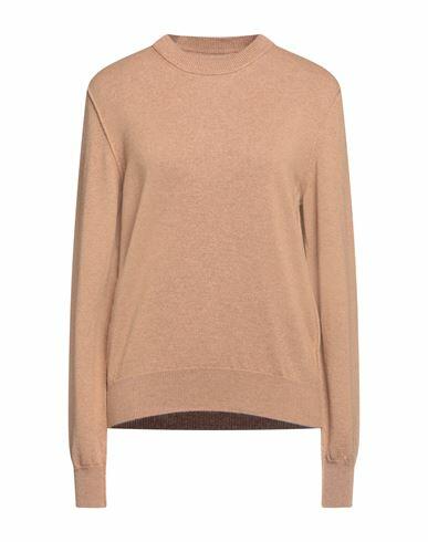 Maison Margiela Woman Sweater Camel Cashmere Cover