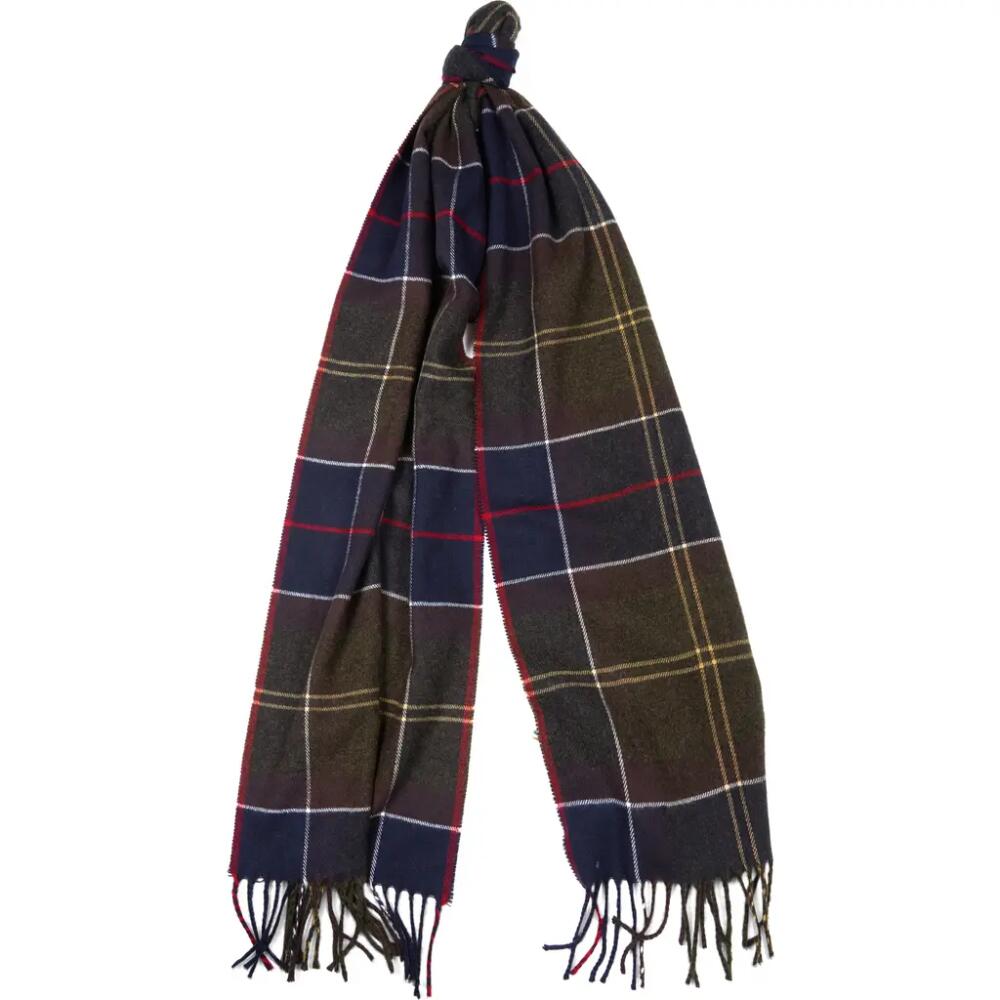 Barbour Galingale Tartan Scarf in Classic Cover