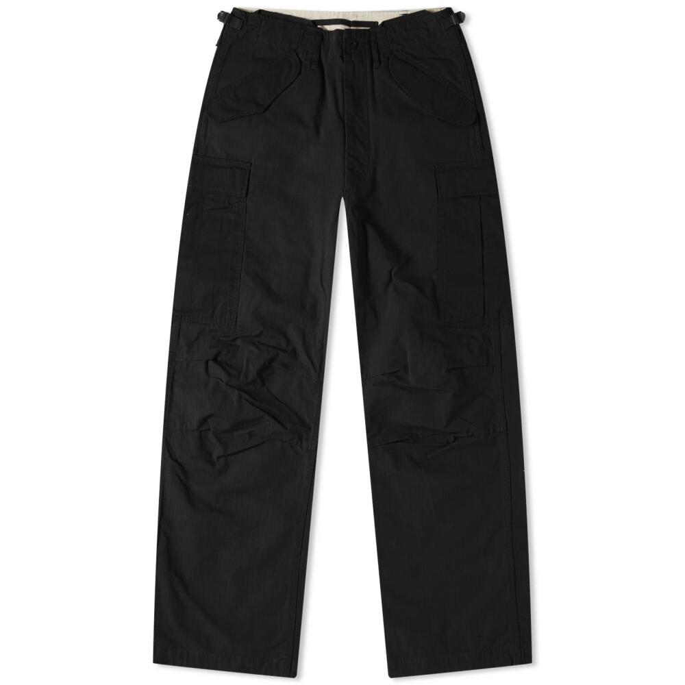 Nanamica Men's Cargo Pant in Black Cover