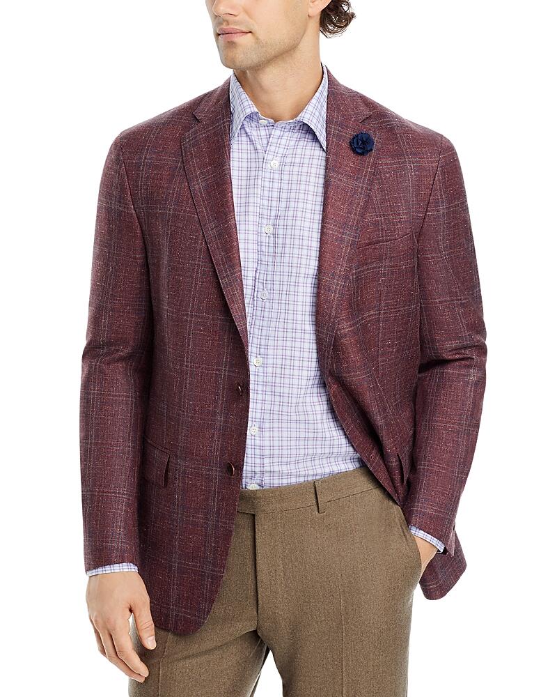 Hart Schaffner Marx New York Plaid Regular Fit Sport Coat Cover