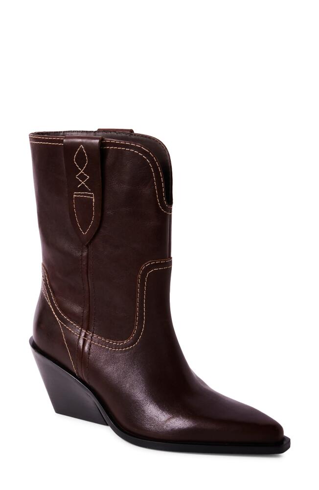 Free People Pitchfork Western Boot in Fudgesicle Leather Cover