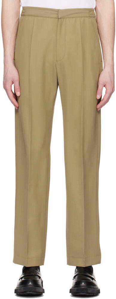 Won Hundred Khaki Simon Trousers Cover