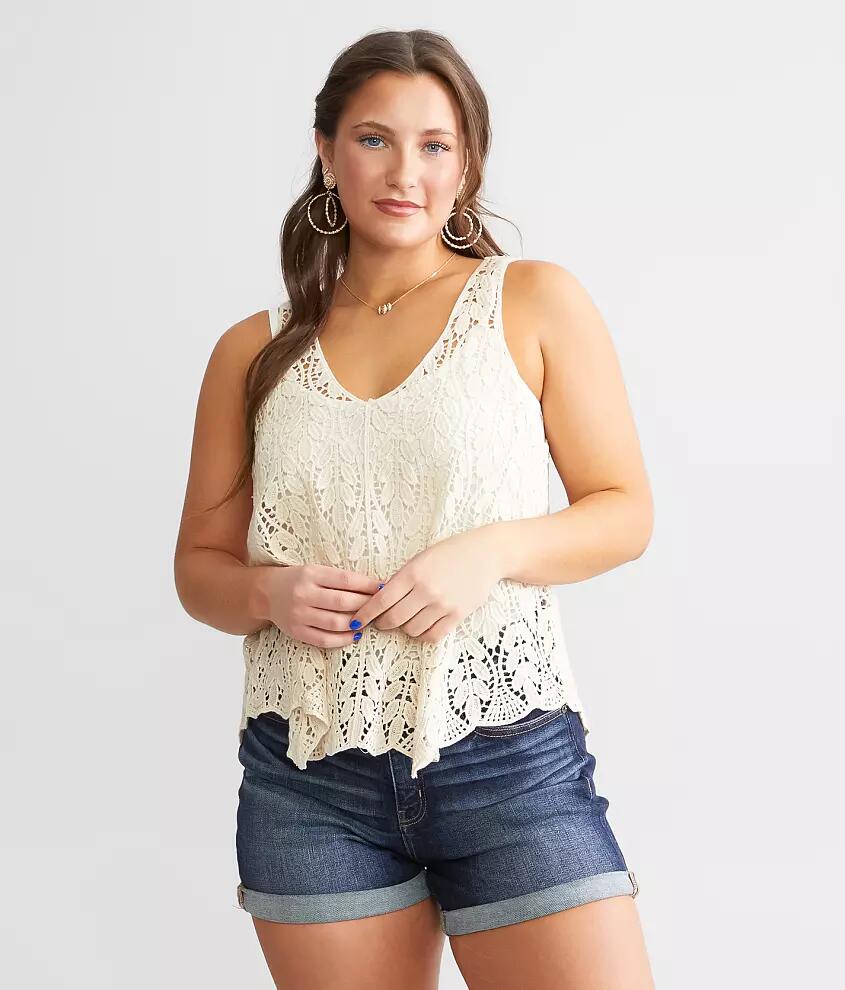 Daytrip Crochet Tank Top Cover