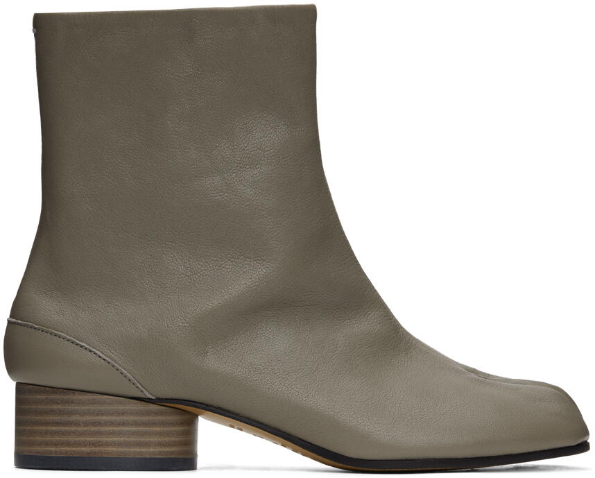 Maison Margiela Gray Tabi Boots Cover