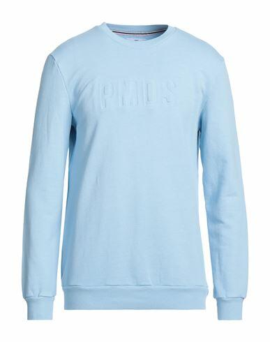 Pmds Premium Mood Denim Superior Man Sweatshirt Sky blue Cotton Cover