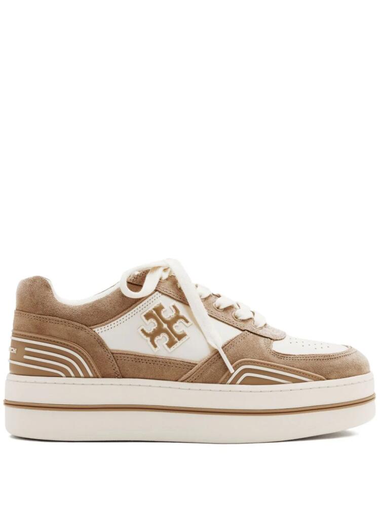 Tory Burch 45mm Clover Court sneakers - Neutrals Cover