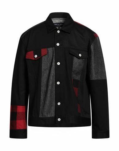 Comme Des Garçons Man Jacket Black Cotton Cover