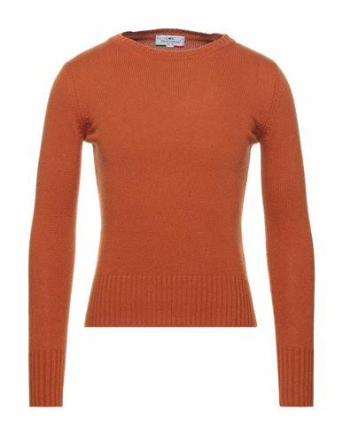 Giulio Corsari Man Sweater Rust Wool, Viscose, Polyamide, Cashmere Cover