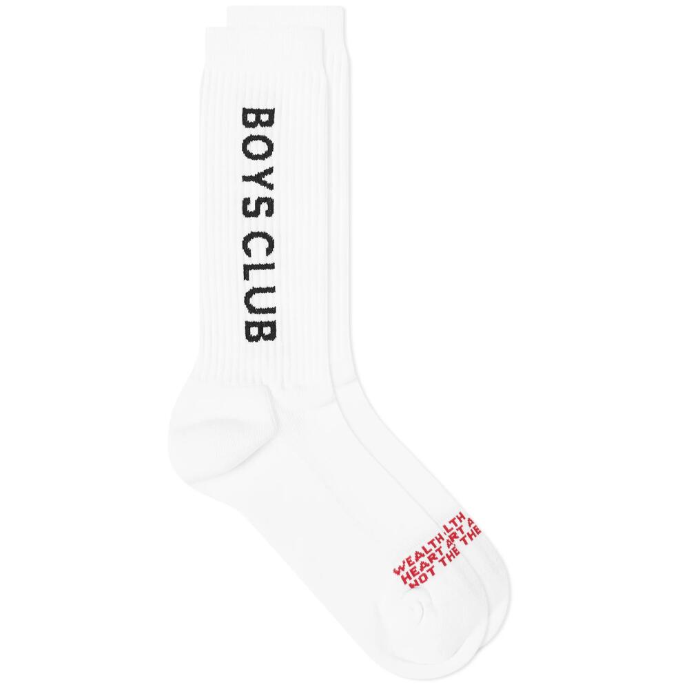 Billionaire Boys Club Men's Mantra Socks in White Cover