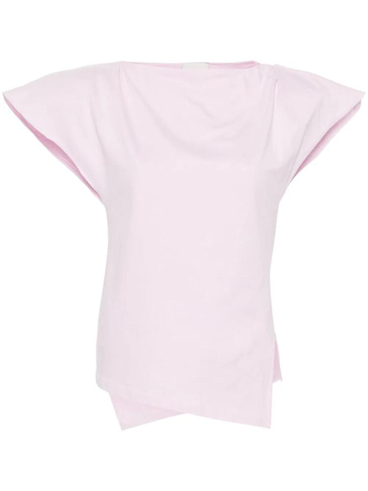 ISABEL MARANT Sebani organic cotton T-shirt - Pink Cover