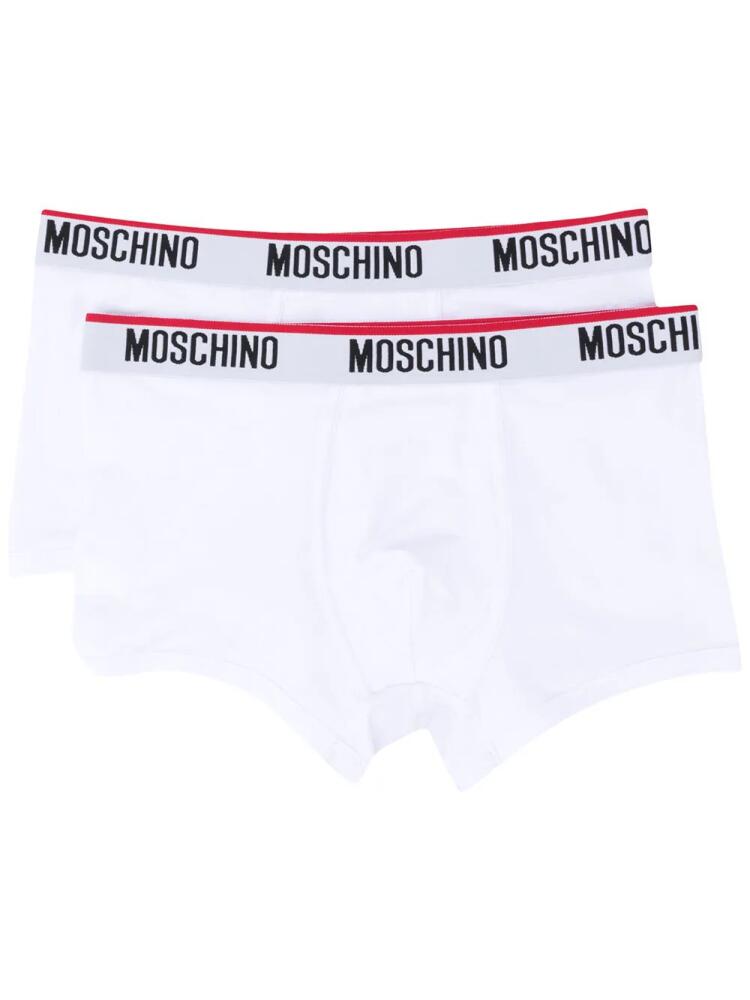 Moschino logo boxers - White Cover