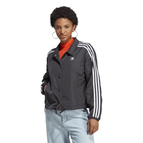 adidas Originals Coach Jacket - Womens Black/White Cover