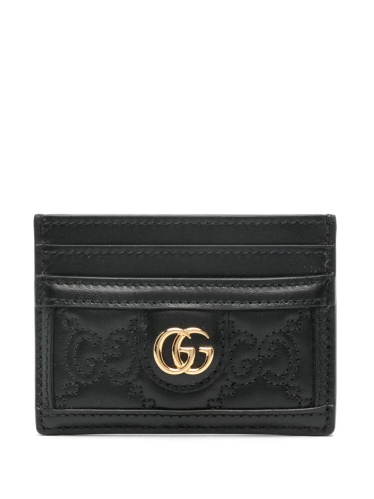 Gucci GG matelassé card case - Black Cover