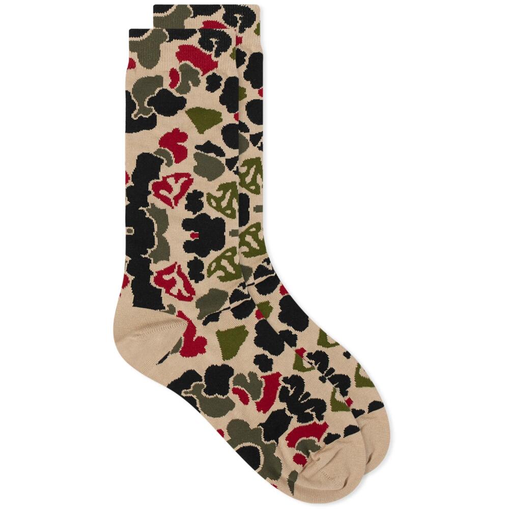 Billionaire Boys Club Men's Duck Camo Astro Logo Socks in Multi Camo Cover