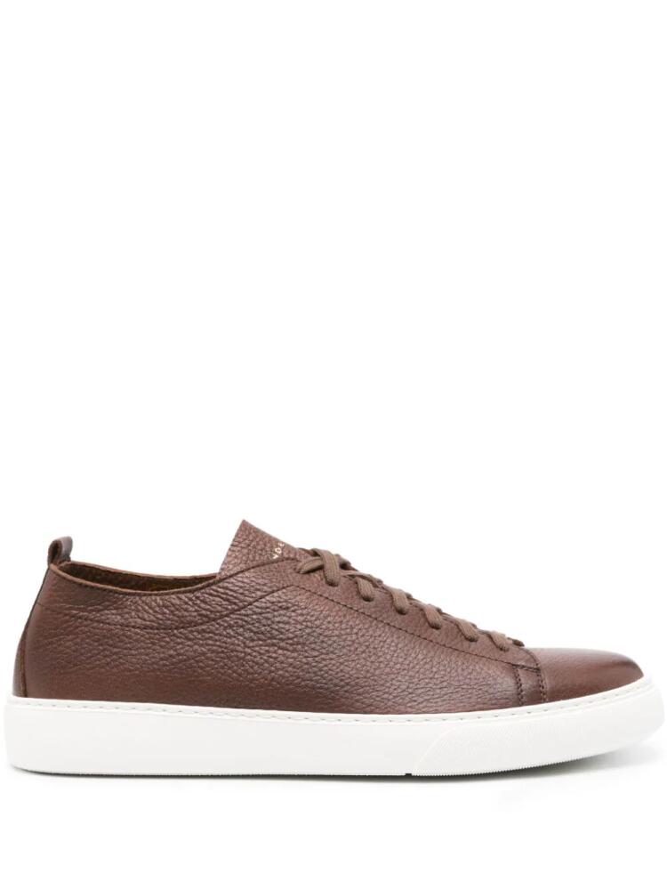 Henderson Baracco Byron leather sneakers - Brown Cover