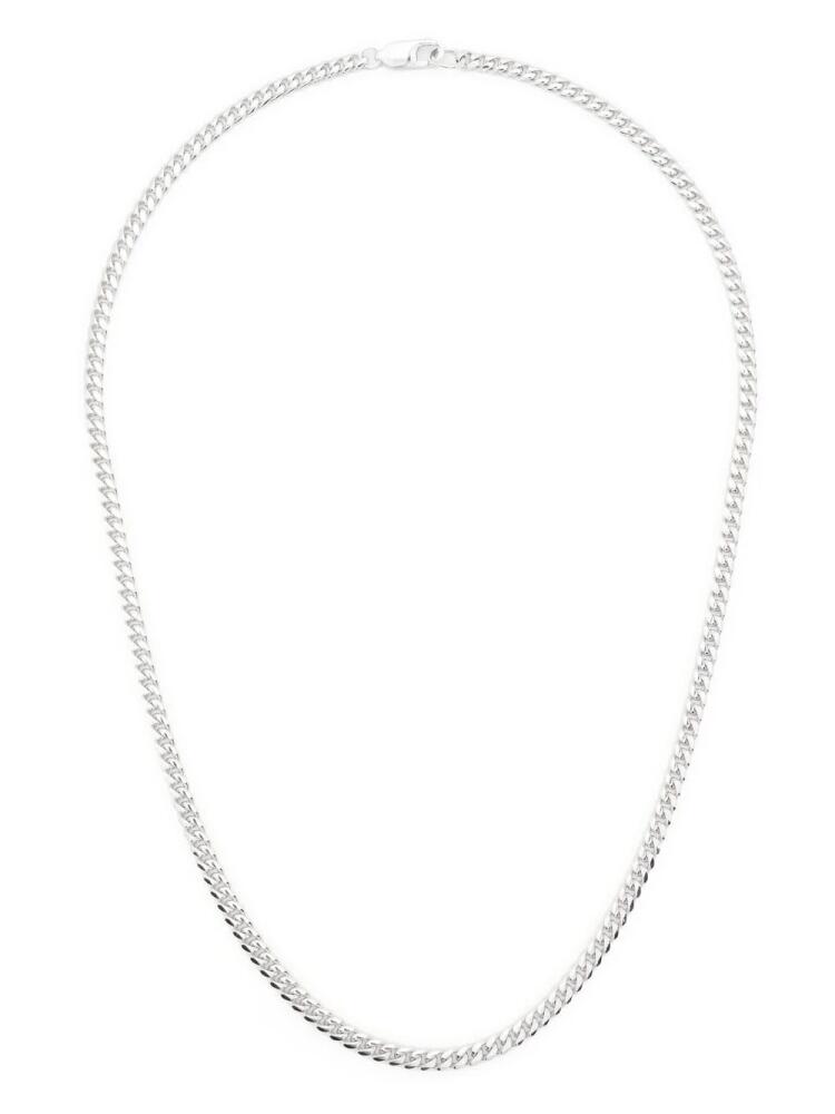 Missoma thin round curb chain - Silver Cover