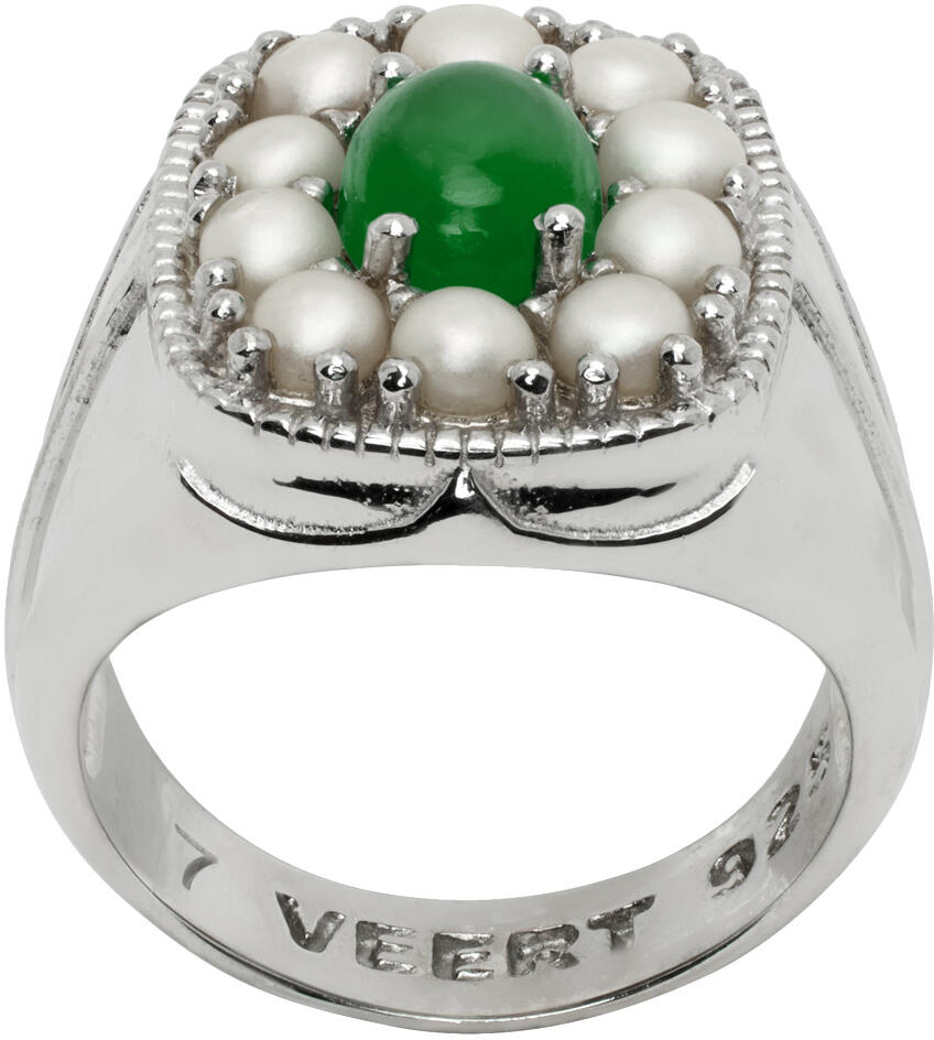 VEERT White Gold 'The Royal Signet' Ring Cover