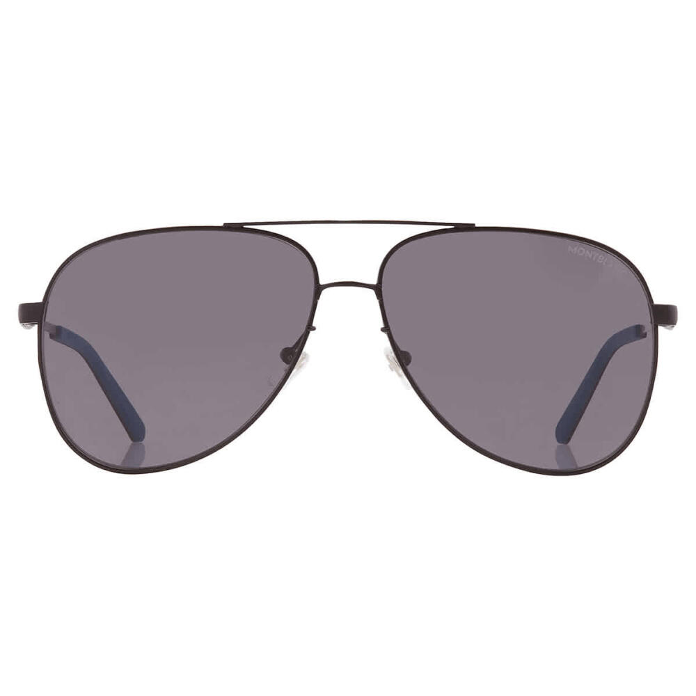 Montblanc Grey Pilot Mens Sunglasses Cover