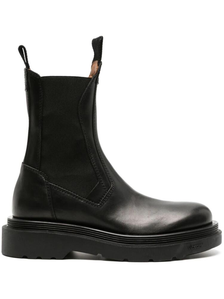 Buttero Storia chelsea leather boots - Black Cover