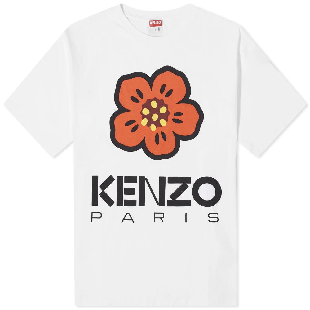 Kenzo PARIS Men's Boke Flower T-Shirt in White Cover