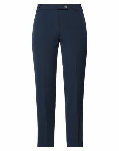 Emisphere Woman Pants Navy blue Polyester, Elastane Cover