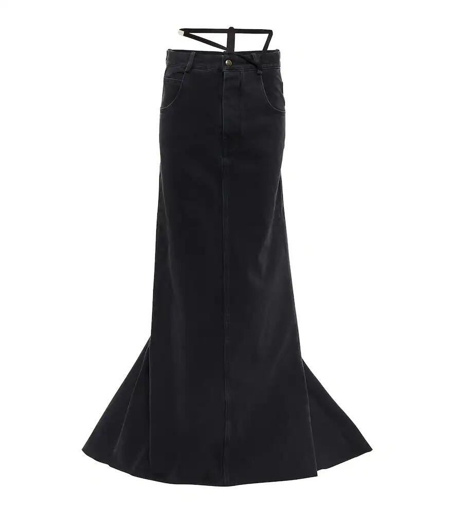 Ann Demeulemeester Goele denim maxi skirt Cover