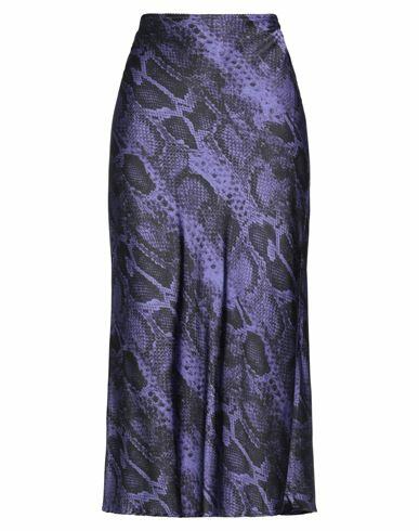 The Andamane Woman Maxi skirt Purple Viscose, Elastane Cover