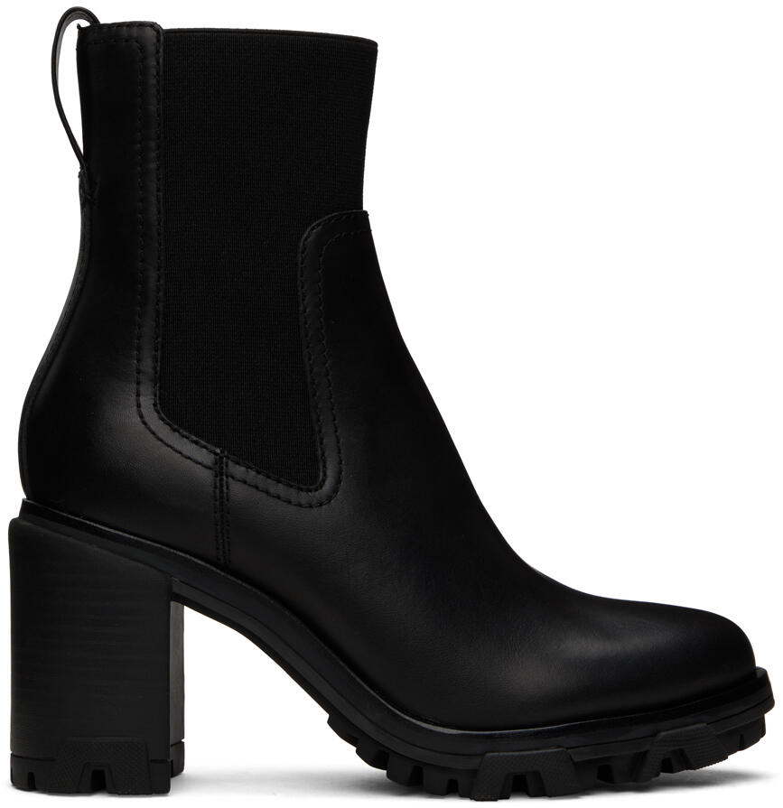 rag & bone Black Shiloh High Chelsea Boots Cover