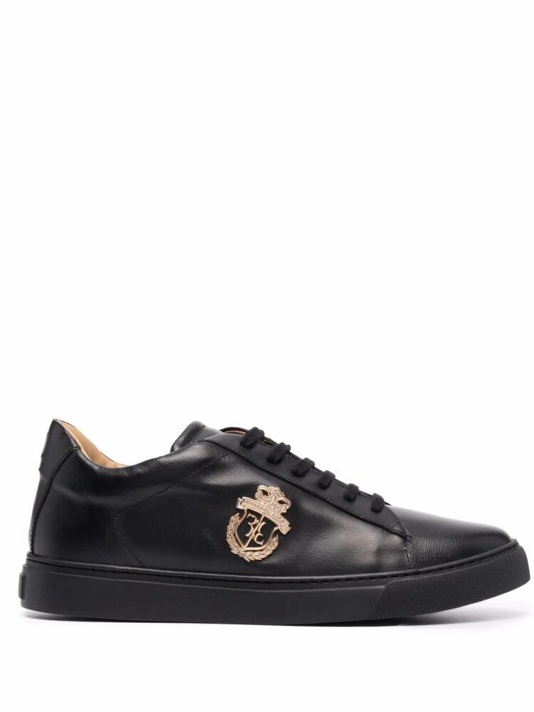 Billionaire Crest low-top sneakers - Black Cover