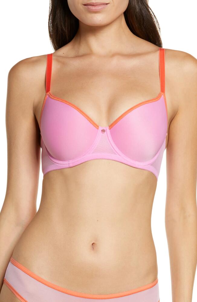 Skarlett Blue Spellbound Spacer Underwire Convertible Bra in Pink/Coral Cover